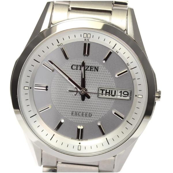 CITIZEN エクシード H100-T021212 電波ソーラー メンズ腕時計 closer0510_538445