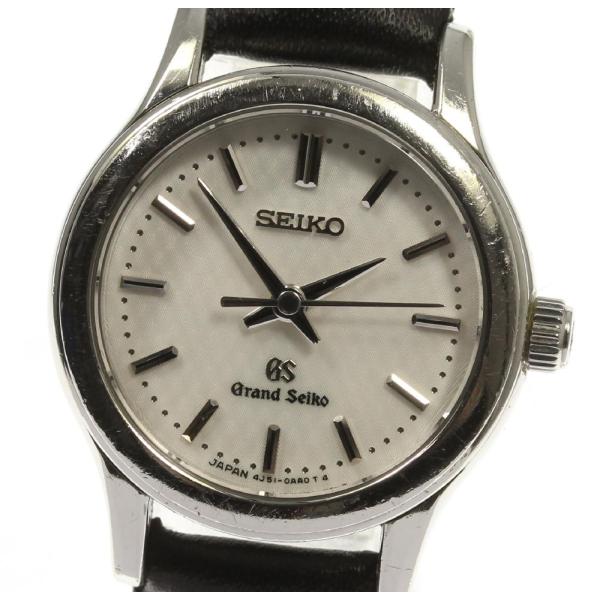 新品電池/稼働 グランドセイコー 腕時計 デイト 4J52-0A10 純正ベルト closer0510_539545