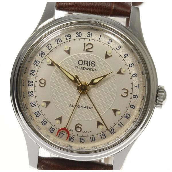 【希少】オリス　ORIS 自動巻　ボーイズ　ホワイト　7405 希少】オリス ORIS 自動巻 ボーイズ ホワイト 7405 - メルカリ