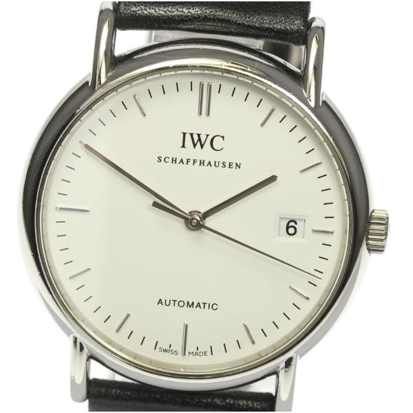 IWC SCHAFFHAUSEN 【IWC】ポートフィノ IW353312 自動巻き 革ベルト