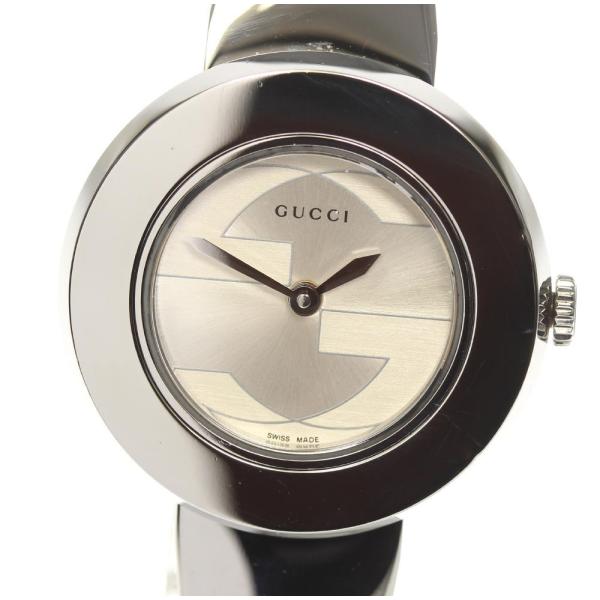 GUCCI グッチUプレイ腕時計 YA129513アナログブラック （電池切れ） GUCCI 【GUCCI】グッチ Uプレイ 129.5 YA129503 クォーツ