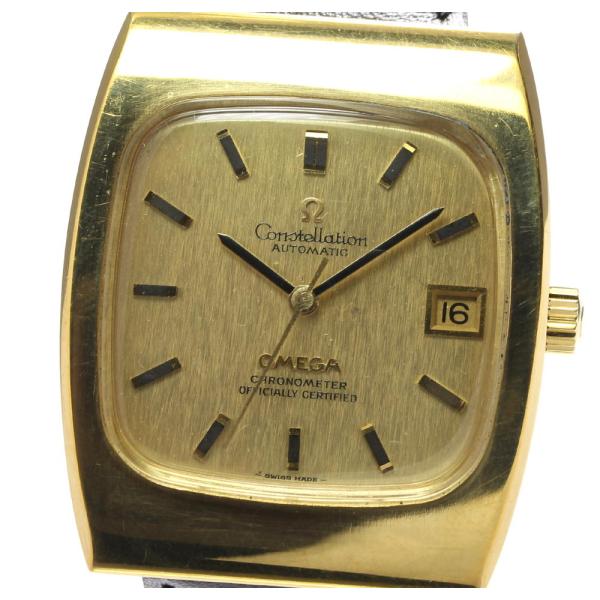 専用372【希少】OMEGAコンステレーション　自動巻き　メンズ　時計　スクエア OMEGA（オメガ） 【OMEGA】オメガ コンステレーション スクエア 自動