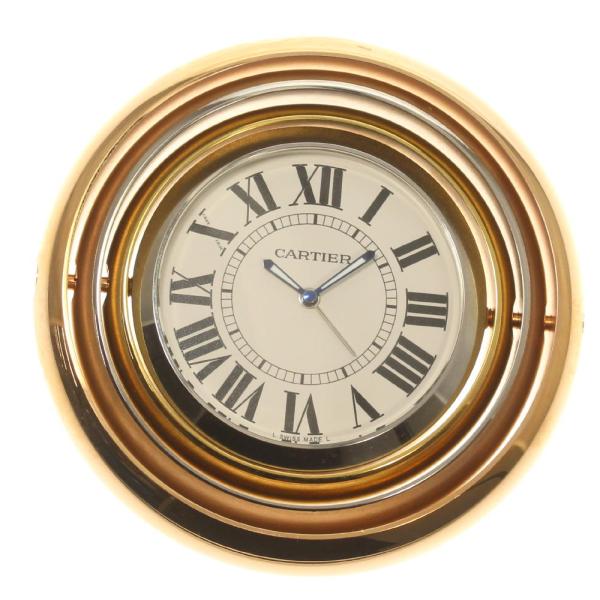 ☆良品 箱保付き【CARTIER】カルティエ トリニティ トラベルクロック ☆良品 箱保付き【CARTIER】カルティエ トリニティ トラベルクロック