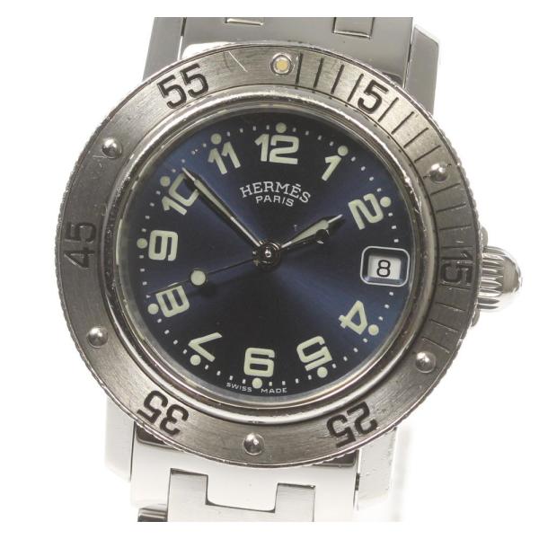 【クリッパーダイバー】HERMES ‘エルメス 時計‘ CL5.210☆極美品☆ HERMES 【HERMES】エルメス クリッパー ダイバー CL5.210