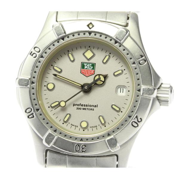 【美品】TAG HEUER プロフェッショナル　WE1411-2　シルバー 販売 中ファッション - 【美品】TAG HEUER プロフェッショナル WE1411