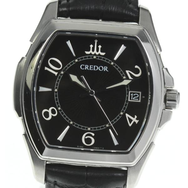 Q*e様 【稼働】セイコー クレドール 8J82-0AB0 クォーツメンズ SEIKO（セイコー） ☆良品【SEIKO】セイコー クレドール デイト 8J82