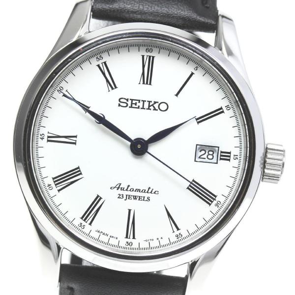 ☆良品【SEIKO】セイコー プレサージュ SARX019/6R15-02P0 自動巻き メンズ 【21105】