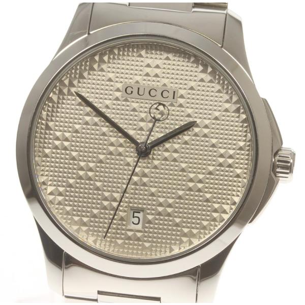 GUCCI時計 GUCCI（グッチ） ☆良品 箱・保付【GUCCI】グッチ Gタイムレス デイト