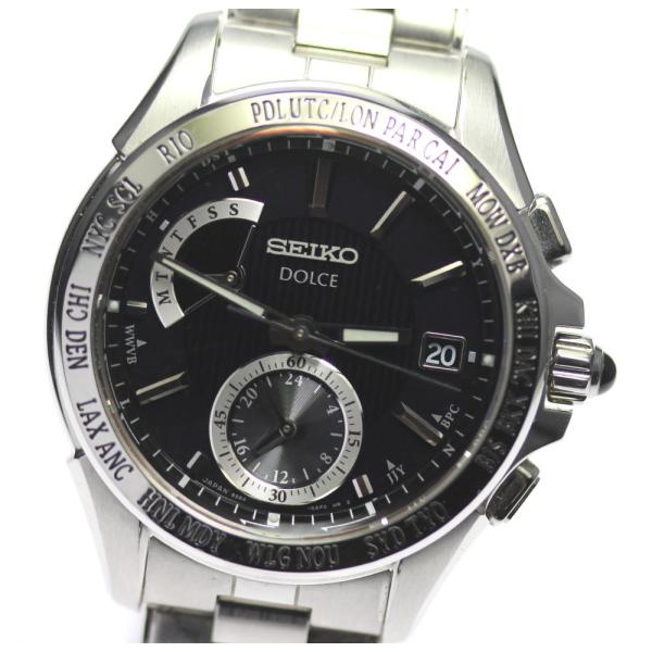 【希少/稼働+コマ】SEIKO DOLCE SADA003/8B54-0AF0 SEIKO（セイコー） ☆美品☆箱保付【SEIKO】セイコー ドルチェ SADA003