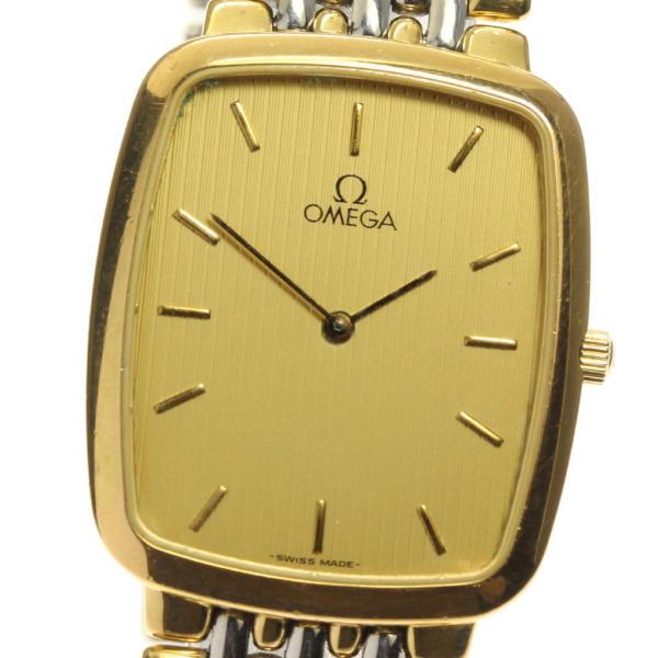 OMEGA 【OMEGA】オメガ デビル スクエア クォーツ メンズ