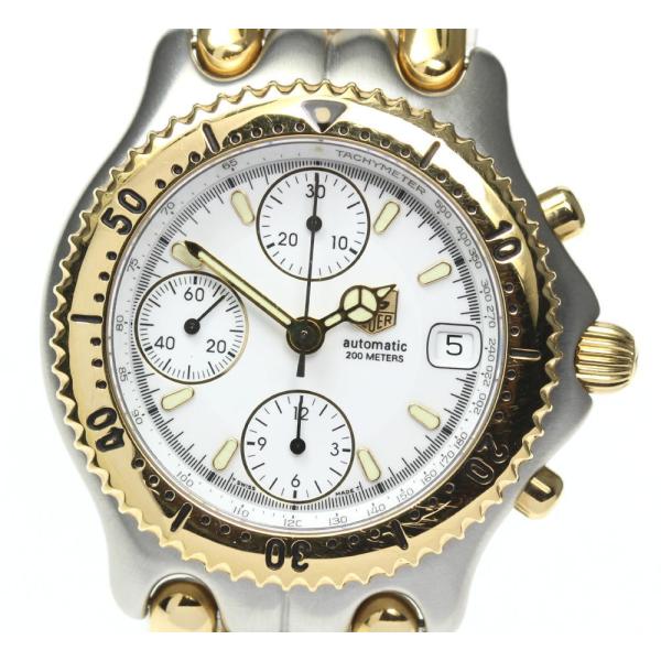 TAG HEUER タグホイヤー　クロノグラフCG2120-RO 自動巻 TAG HEUER（タグ・ホイヤー） ☆良品 保付【TAG HEUER】タグホイヤー