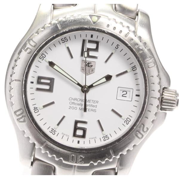 タグホイヤー リンク 自動巻き【WJF2110】デイト【稼働品】メンズモデル TAG HEUER タグホイヤー WJF2110.BA0570 リンク デイト 自動巻き
