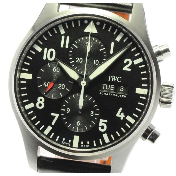 IWC パイロットウォッチ クロノグラフ デイデイト IW377709 IWC SCHAFFHAUSEN（IWCシャフハウゼン） 【IWC】パイロットウォッチ