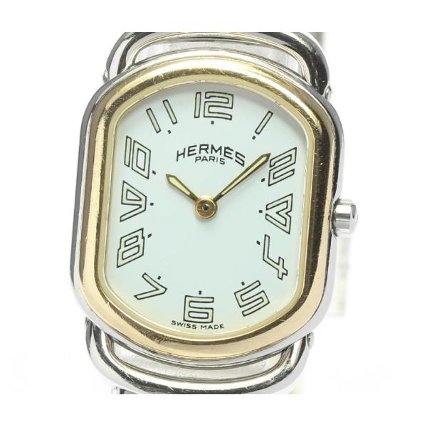 Hermes エルメス　ラリーRA10240 ウォッチ ゴールド/シルバー Hermes エルメス ラリーRA10240 ウォッチ ゴールド/シルバー