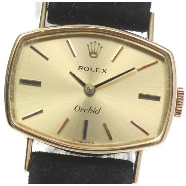 ロレックス ROLEX オーキッド K18WG Cal.1400 ダイヤベゼル 手巻き レディース _777974 楽天市場】ロレックス ROLEX オーキッド K18WG Cal.1400 ダイヤベゼル