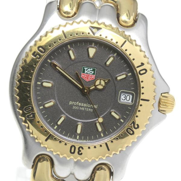 タグホイヤー セルデイトプロフェッショナルWG1120美品 TAG HEUER 【TAG HEUER】タグホイヤー セル デイト WG1120-0