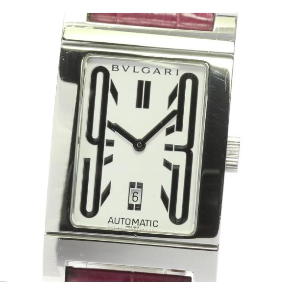 レ*ー様 【BVLGARI / ブルガリ】レッタンゴロ RT45S 自動巻き メ BVLGARI（ブルガリ） 【BVLGARI】ブルガリ レッタンゴロ RT45S 自動