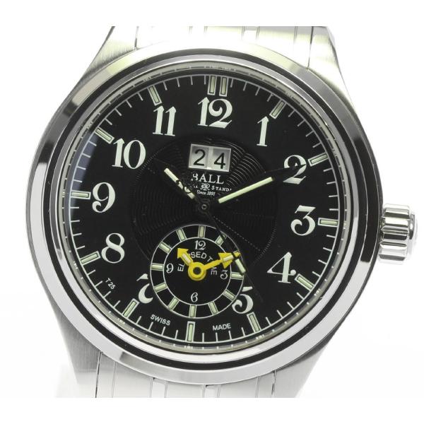 保証書付☆良品【BALLWATCH】ボールウォッチ トレインマスター