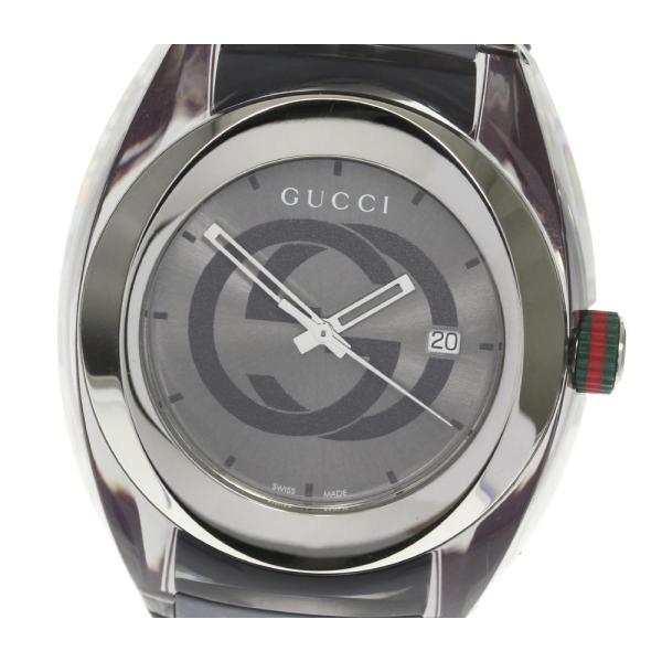 GUCCI（グッチ） ☆良品【GUCCI】グッチ シンク デイト 137.1 クォーツ
