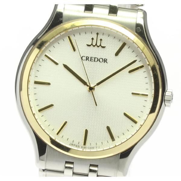 SEIKO クレドール 18KT クォーツ 稼働 セイコー closer0510_620111