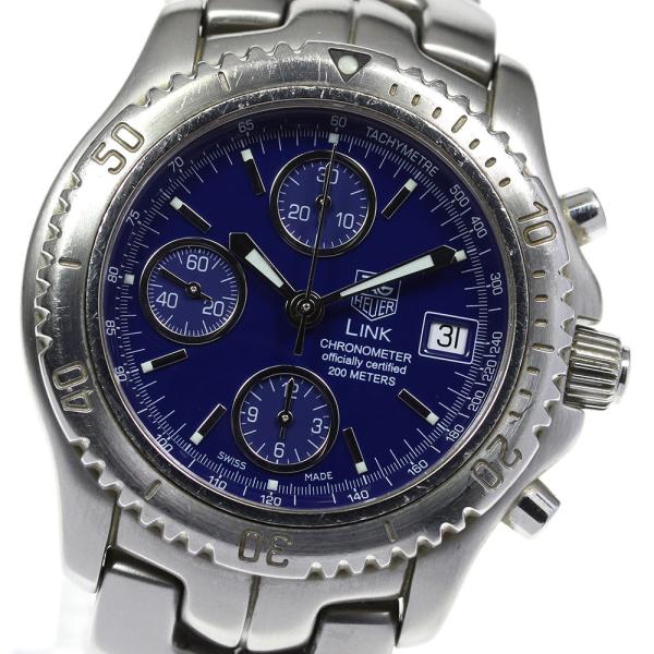 ★TAGHEUER タグホイヤー クロノメーター 自動巻き 腕時計 WT5110 タグホイヤー リンク クロノメーター42mm 自動巻 ｜ TAG HEUER