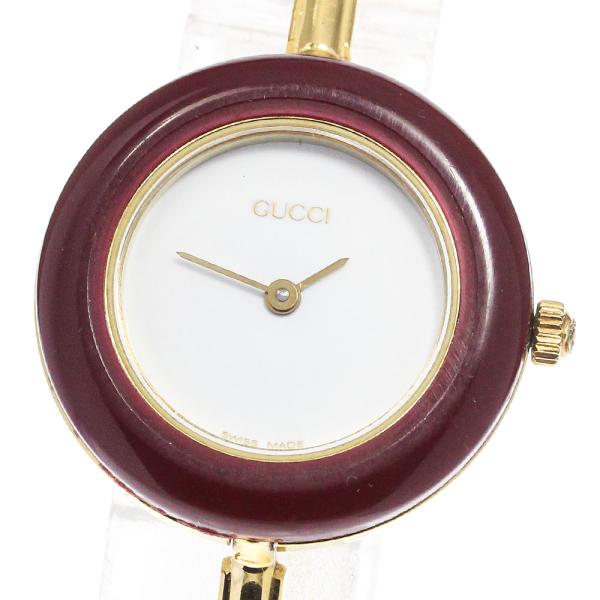GUCCI（グッチ） GUCCI 11/12.2 チェンジベゼル クォーツ レディース