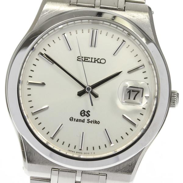 ✨SEIKO✨グランドセイコー✨8N65-9010✨デイト✨クオーツ✨腕時計✨ セイコー グランドセイコー SBGG008 8N65-9010 メンズ 腕時計 SS