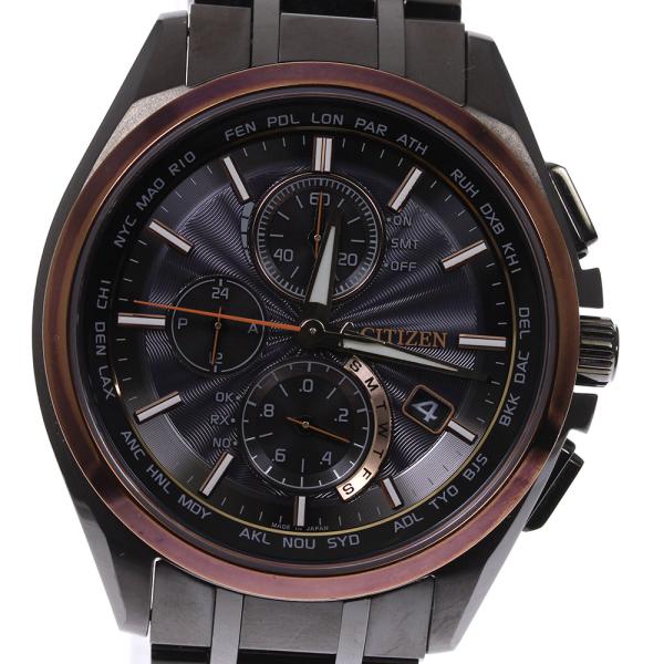 シチズン CITIZEN AT8046-51E/H804-T024131 アテッサ 100周年記念モデル ソーラー電波 メンズ 良品 箱・保証書付き_921161 closer0510_650839