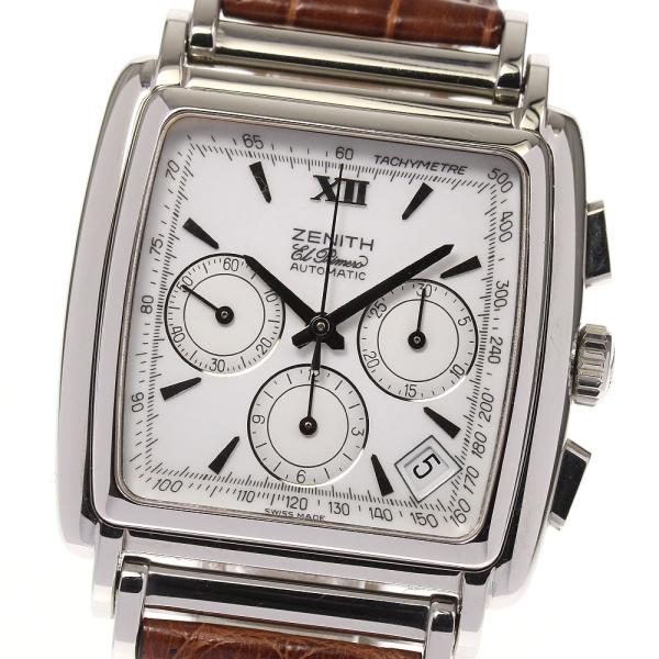 ゼニス 02.0461.400 エルプリメロ メンズ 時計 コマ ZENITH（時計） ☆良品【ZENITH】ゼニス クラス4 エルプリメロ