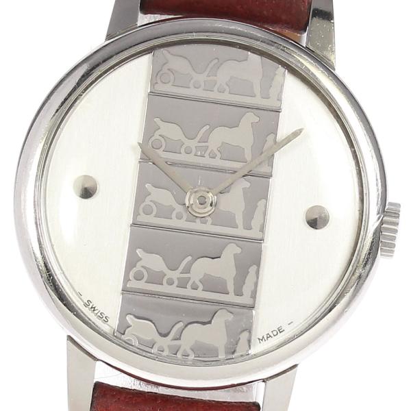 HERMES　エルメス　レザー腕時計 HERMES エルメス 手巻き レディース _655245 : CLOSER Yahoo!ショップ