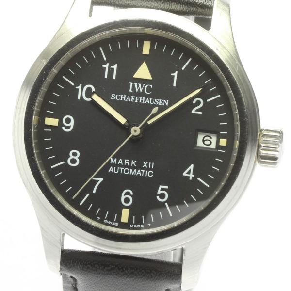 IWC マーク12 IW324101 オールトリチウム IWC】SCHAFFHAUSEN IW324101 パイロットウォッチ マークXII