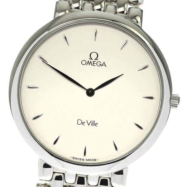 OMEGA デビル　クォーツ　ジャンク OMEGA ☆ジャンク【OMEGA】オメガ デビル クォーツ メンズ