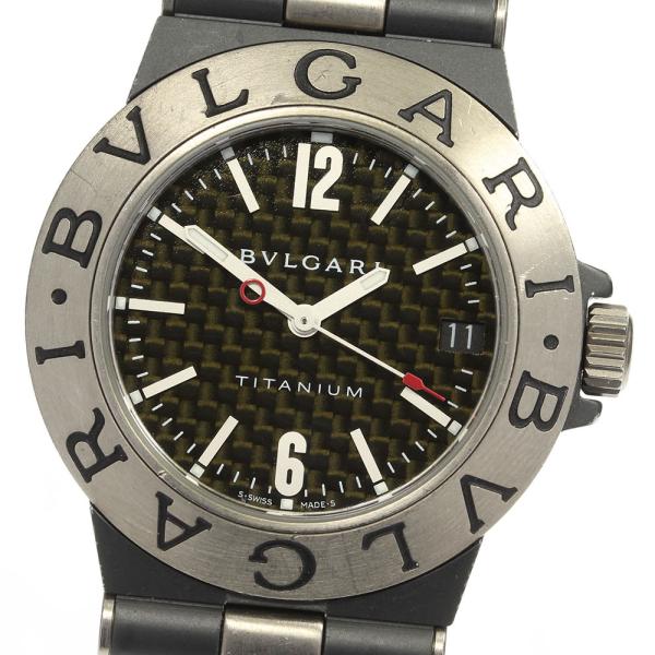 BVLGARI ブルガリ ディアゴノ チタニウム TI32TA クォーツ 動作品 closer0510_669067