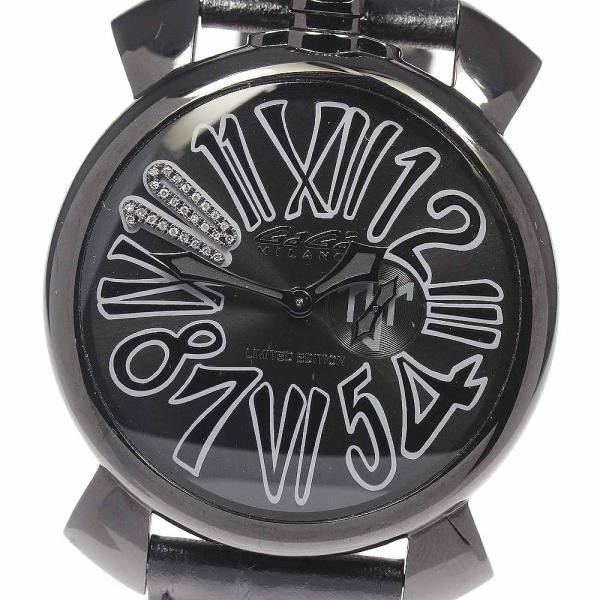 ガガミラノ 稼働 マヌアーレ46 ブラック5086 N16589