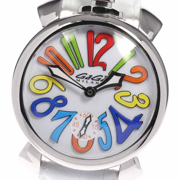【GaGa MILANO】ガガミラノ マヌアーレ48MM 5010.01 手巻き GaGa MILANO（ガガミラノ） ☆保証書付き【GaGa MILANO】ガガミラノ