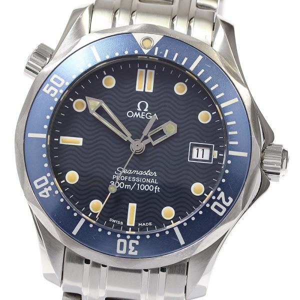 【OH済】オメガOMEGA 2561.80 シーマスター300 クォーツ closer0510_674690