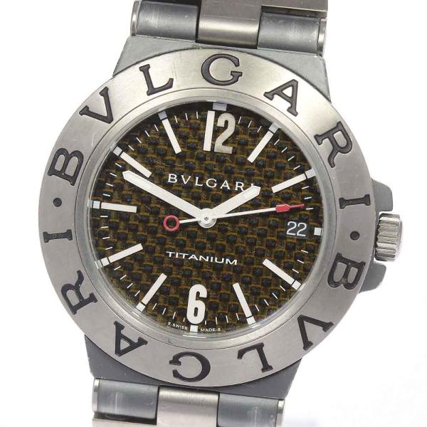 BVLGARI　ブルガリ　ディアゴノ　チタニウム38　自動巻きデイト　腕時計 closer0510_678323