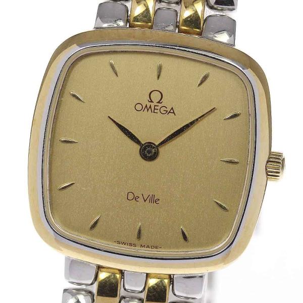 OMEGA オメガ　デビル　腕時計　スクエア OMEGA オメガ DeVille デビル クォーツ腕時計 スクエア文字盤
