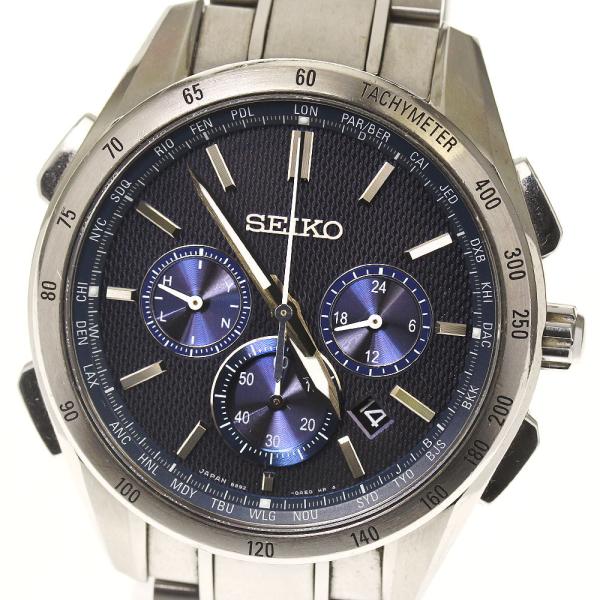 SEIKO BRIGHTZ セイコー ブライツ SAGA191 8B92-0AB0 SEIKO（セイコー） ☆箱付き【SEIKO】セイコー ブライツ フライト