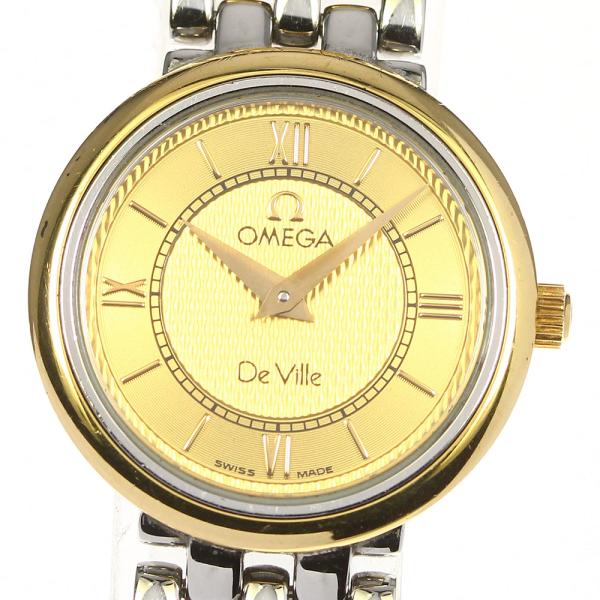 【希少】OMEGA オメガ DeVille デビル クォーツ レディース 美品 closer0510_686461