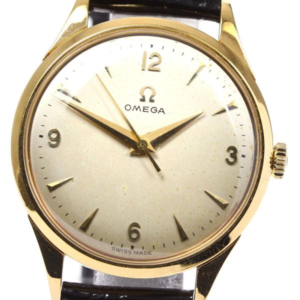 OMEGA 【OMEGA】オメガ ヴィンテージ cal.284 K18YG 手巻き メンズ