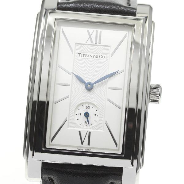 TIFFANY&Co. グランド レクタンギュラー スモールセコンド クォーツ TIFFANY&Co. ☆良品【TIFFANY&Co.】ティファニー グランド