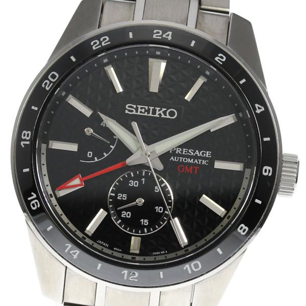 SEIKO PRESAGEセイコープレザージュ GMT SARF005 SEIKO（セイコー） ☆箱・保証書付き【SEIKO】セイコー プレザージュ