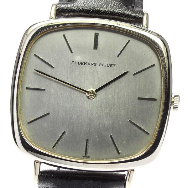 ☆訳あり【AUDEMARS PIGUET】オーデマ・ピゲ K18WG ヴィンテージ 手巻き メンズ_696067【ev20】 closer0510_696067