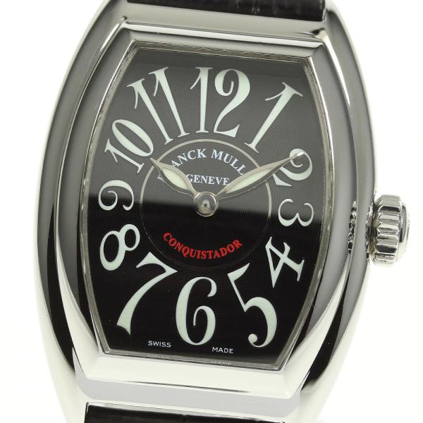 フランクミュラー FRANCK MULLER 8005LQZ コンキスタドール クォーツ レディース _934684 closer0510_696325