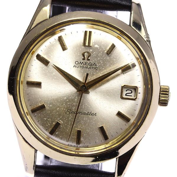 オメガシーマスターヴィンテージcal.562 自動巻き動作品 OMEGA】 1960's オメガ シーマスター デイト ” Star dust ” ブラック