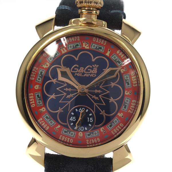 世界限定300本！ガガミラノ　ラスベガス　マヌアーレ48 GaGa MILANO ガガミラノ マヌアーレ48MM ラスベガス 世界限定300本