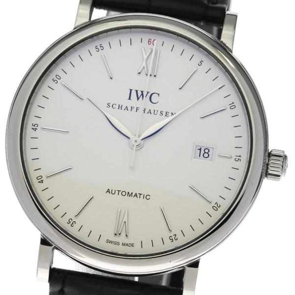 IWC SCHAFFHAUSEN IW356501 ポートフィノ デイト 自動巻き メンズ