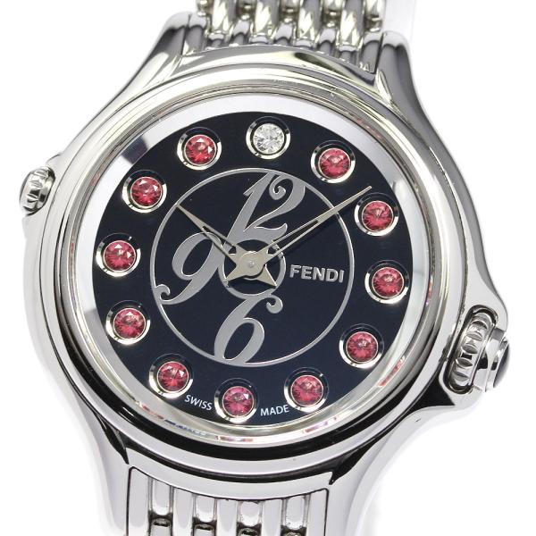 からお おしゃれ☆中古品】 FENDI クレイジーカラット クオーツ 10500L