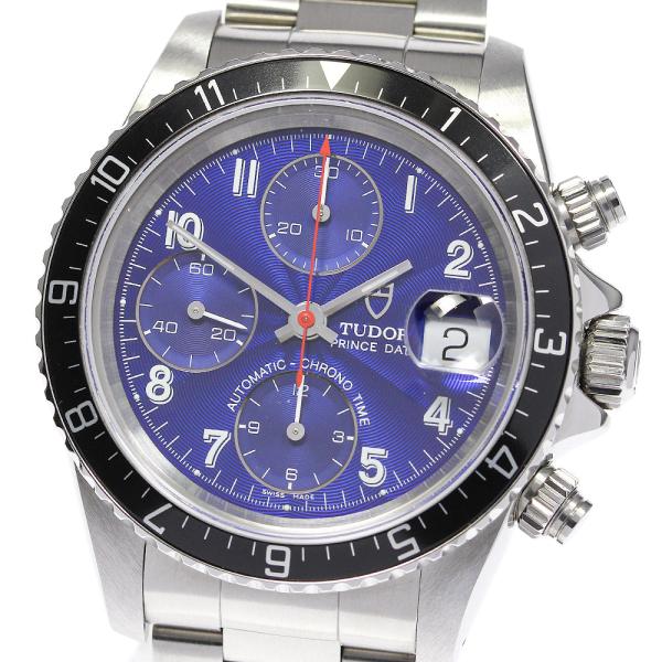 ☆美品【TUDOR】チュードル プリンスデイト クロノタイム Cal.7750 79270 自動巻き メンズ_708507 TUDOR（チューダー） ☆美品【TUDOR】チュードル プリンスデイト